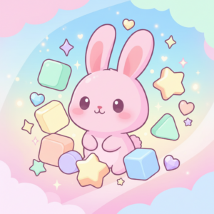 에스더버니 팝걸 3매치 퍼즐 모바일 게임 썸네일