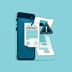 이동통신 계약해지 위약금 피해 예방 썸네일