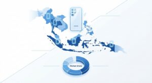 2025년 동남아 스마트폰 시장 출하량 1% 감소, 삼성 갤럭시 점유율 1위 수성