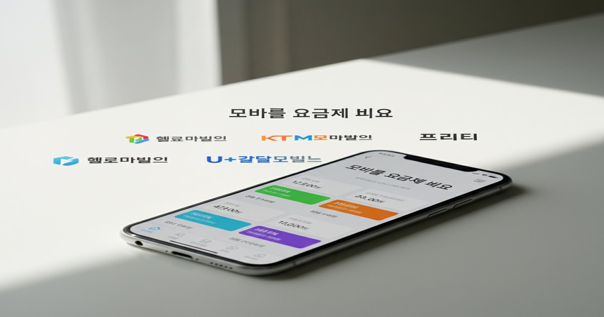 알뜰폰 허브 10년 만에 전면 개편 – 1030만 가입자 맞춤 요금제 비교법